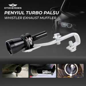 Penyiul Turbo/Peniyul Knalpot Motor dan Mobil Suara Whistler Size L 100% BARU  Penyiul Turbo Palsu Kenalpot MOTOR ukuran S Peluit knalpot Motor Mobil