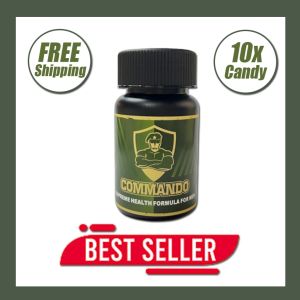 Supplement Commando Extreme Health Formula for Men Original HQ Tongkat Ali Candy Permen Kunya Puas Nikmat Besar