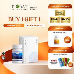 [PROMOTION] BIOBAY Rezwel (60s x 460mg) Vege Capsules Health Supplement | Valerian Root Extract Passion Flower Extract  | Mood Balance imbang hormon