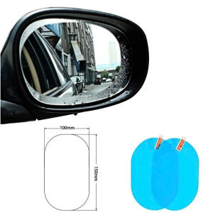 Miếng dán nano chống bám nước trên gương chiếu hậu kính ô tô khi lái xe dành cho xe con và xe tải
