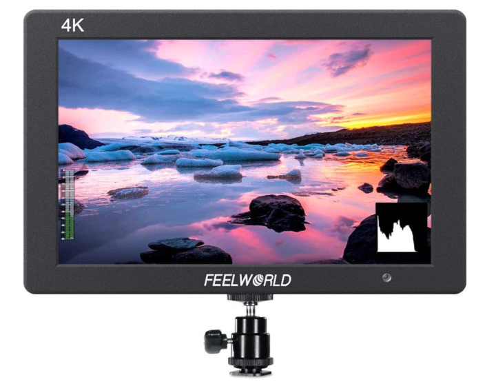 thumbnail image 2 of FEELWORLD T7 7 Inch IPS 4K HDMI Camera Field Monitor Video Assist Full HD 1920x1200 Solid 2 of 11