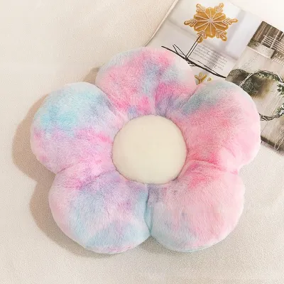 MLADEN Flower Pillow Soft Sofa Cushion PP Cotton Plush Seat Cushion Birthday Gifts Sofa Throw Pillow Home Office Sofa Chair Pad