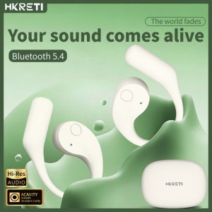Bluetooth 5.4 Wireless Earbuds IPX5 Single Microphone Call Noise Reduction Open Bluetooth Headphones HG15