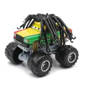 2026 Cars Monster Truck Wrestler Tormentor Mater Frightening McMean Lightning McQueen Rastacarian I-Screamer Alloy Toy Car