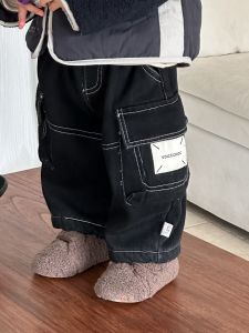 Childrens clothing 2025 Winter baby clothes Korean-style childrens clothing cotton-padded jacket boys thickened suit