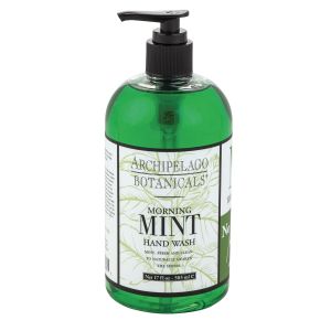 Archipelago Botanicals Botanico de Havana Liquid Hand Soap Moisturizing Daily Hand Wash with Soap Pump Kitchen or Bathroom Hand Soap 16.5 Fl. Oz.