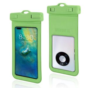 Grid Texture Waterproof Phone bag Swimming Drift Diving IPX8 Waterproof Travel Waterproof Phone Case airbag