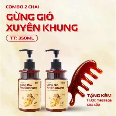 Chiết Xuất Gừng Xuyên Khung Trục Hàn Lạc Yên Foods Tinh Túy Từ Các Thảo Mộc Thiên Nhiên Dùng Pha Tắm Ngâm Chân Massage Đều Được Mùi Thơm Đặc Trưng Thư Giãn Dễ Chịu