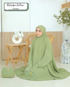 Mukena Umroh Dan Haji Potongan Berlengan Terbaru 2024 Premium Berdagu Warna Putih