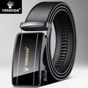 Sabuk Kulit Hitam Pria Yarrison Rob