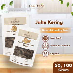ALAMEE Jahe Kering Dried Ginger Rempah Rimpang Organik Alami