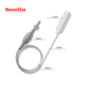 In 1 Aquarium Cleaner: water changing sand washing gravel cleaning Easy to operate in a few minutes siphon fish feces impurities turbid water out of fish tank so you can easily complete the fish tank water change Upgrade 2.4 Inches Siphon Ball wi