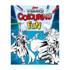 Marvel Avengers Thor Colouring Book To Color Fun Marvel Characters