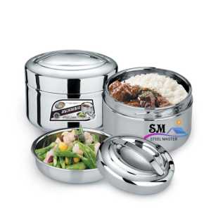 🔥【READY STOCK】🔥SUS304 Stainless Steel Vacuum Lunch Box Warmer Keep Warm Food Box 正飞双层真空保温饭盒 Bekas Makanan Tahan Panas