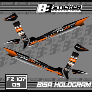 STICKER PREMIUM Striping Fiz R BISA HOLOGRAM  Stiker Striping Variasi Lis Yamaha Fiz R  Fz 107