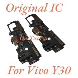 Papan Konektor Charger+Mic Vivo Y30 v1938 ada IC