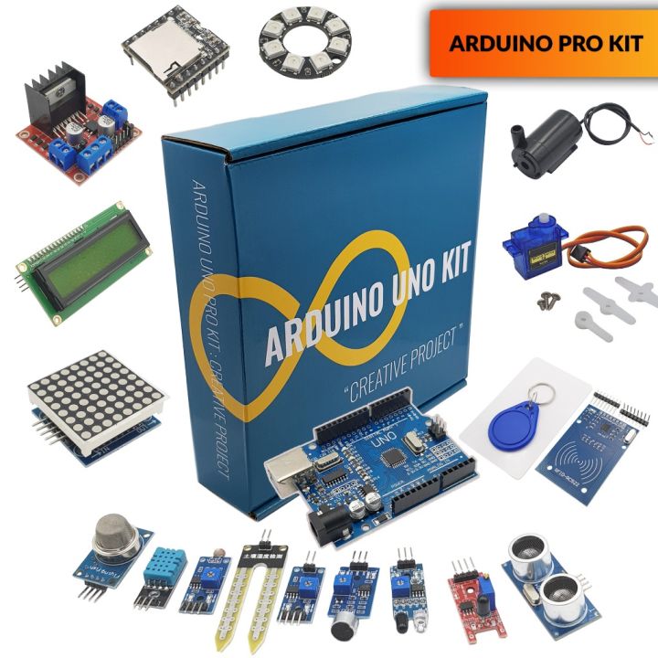 Bộ KIT học lập trình Arduino UNO R3 PRO KIT | Lazada.vn