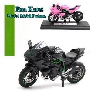 COD 1:9/1:14 NINJA H2R Miniature Motor Balap Yamaha Ducati Skala 1:18 12CM Untuk Mainan / Koleksi Anak Alloy Toy