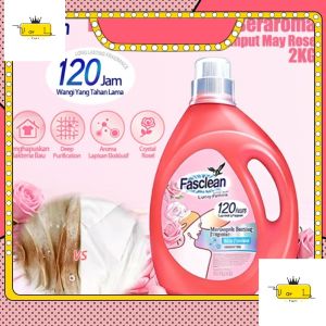Fragrant Liquid Detergent 2kg/Bottle Cleaning Rapid Stain Removal Long Lasting Freshness Antibacterial Softener [Minimum Oder 4 Bottles] 40%↑