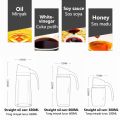 [Random Colour] Cooking Oil Jar Bottle Seasoning Olive Dispenser Bekas Minyak Masak Botol Tapis. 