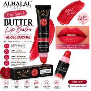 ALHALAL BUTTER LIP BALM 15ML AL 326- 100% VEGAN CRUELTY FREE