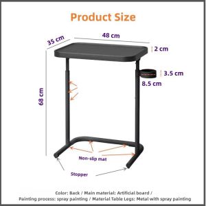 Johor Seller |IKEA LAPTOP STAND BJORKASEN ADJUSTABLE HEIGHT LAPTOP STAND TILT TOP KAKI KOMPUTER RIBA BJÖRKÅSEN 笔记本电脑
