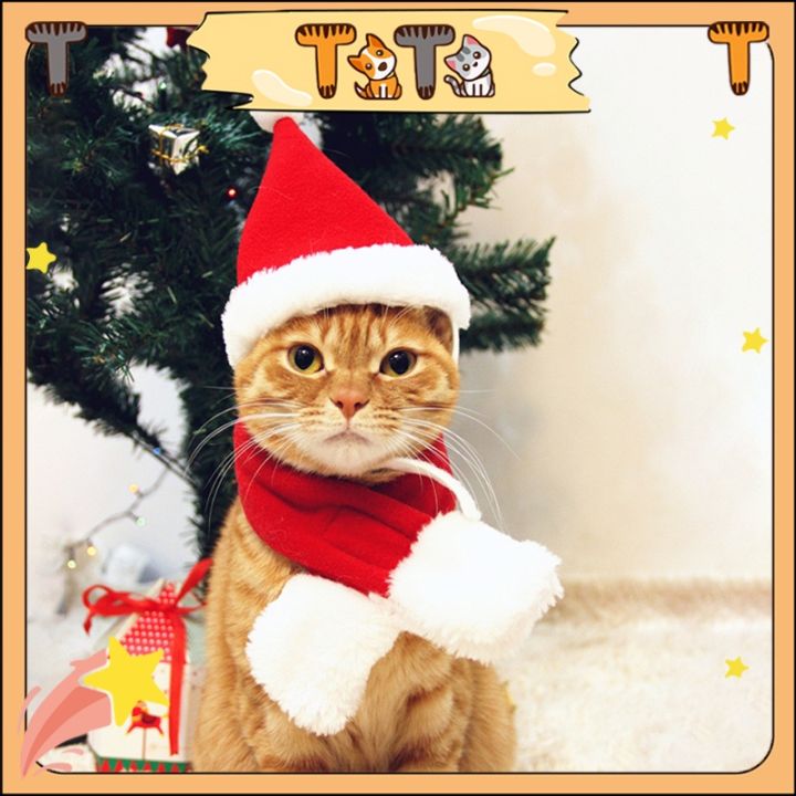Ti Cat Ti TI Cat Christmas Costume For Dog Christmas Costume For Cat Clothes ...