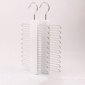 BUSH Closet Hanging Rack Cabinet Storage Holder Ties Holder Scarf Belt Organizer Ties Hanger