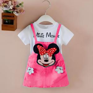 Daigo Js Minnie Fanta Setelan Baju Anak Perempuan 1 2 3 4 5 Tahun 6 12 Bulan Korea Style Lucu Viral
