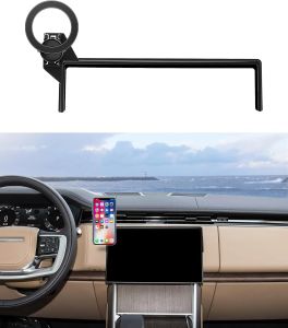 Car Phone Holder for 2023-2026 Land Rover Range Rover/Range Rover Sport Accessories 13.1-Inch Screen Fixed Clip 360 ° Rotation Phone Mount Compatible with MagSafe Cell Phone Holder