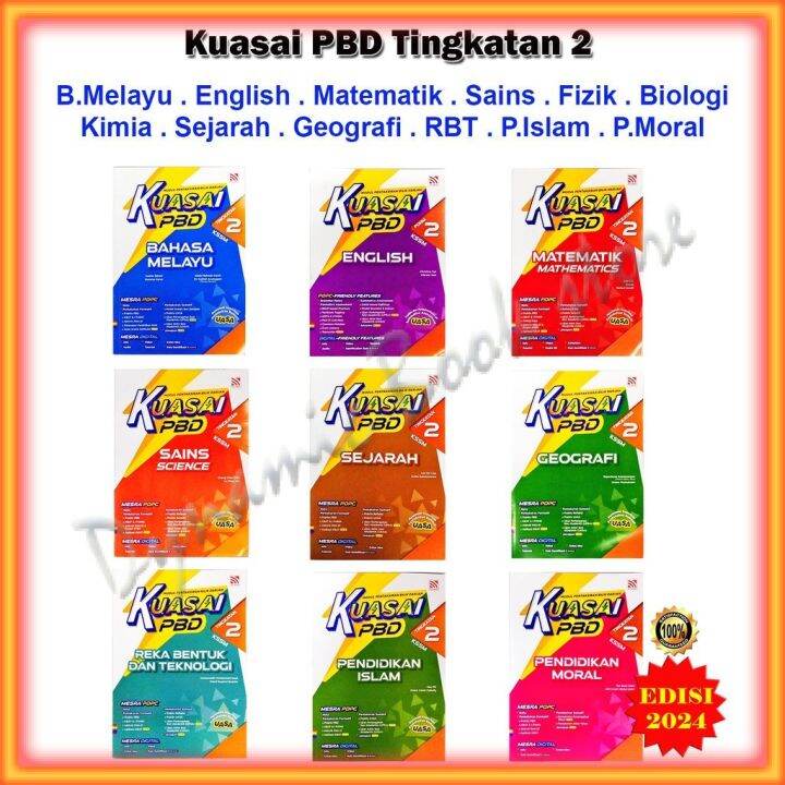 Buku Latihan : Kuasai PBD KSSM Tingkatan 2 Edisi 2024 - B.Melayu ...