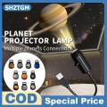 SHZTGM USB Trần mặt trăng Trái Đất thiên hà chiếu bầu không khí ánh sáng bầu trời đầy sao đèn ánh sáng ban đêm lãng mạn trang trí phòng ngủ. 