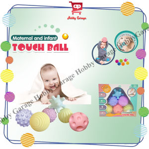 Mainan Rattle Edukasi Balita Bola Karet Bayi Sensorik Motorik Berbunyi