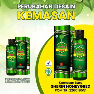 Madu Sherin Honeygred - Madu Lambung Mecca Hijau 210gr - Madu Maag Kronis Original
