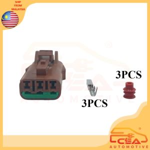 1PCS 3 PIN PERODUA KANCIL SPEED SENSOR SOCKET CONNECTOR 3pin