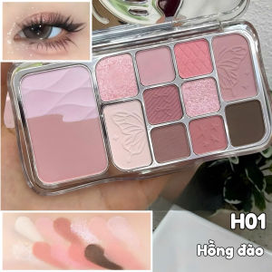 Bảng phấn mắt & má đa năng phấn mịn lì 11 ô HOLD LIVE Butterfly Powder Palette 17g