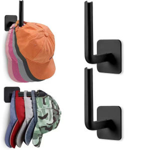 Non Perforated Hat Rack Wall Hook for Bathroom Towel and Kitchen TowelL-Shape Multi-functional Punch-free Installation Multi Functional Storage Rack Kitchen Drain Rack