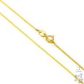 Hot Selling Deal Gold 916 Original Malaysia Ready Stock Original 916 Gold Chain Necklace for Women Rantai Leher Emas Sterling Authentic Japanese and Korean Style Clavicle Chain Not Fade Birthday Valentine Gift. 