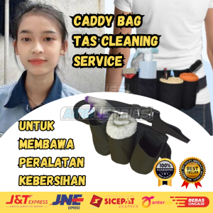 Caddy Bag Tas Pinggang Office Boy OB Kantong Peralatan Cleaning Service