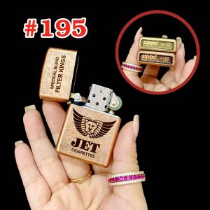 [HCM] Bật Lửa Zippo Cổ Khắc Logo Jet Lạ Mắt (Có Mộc Đáy)