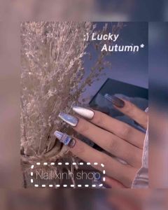 [ Mới ] Hủ charm nail nơ nhún bèo tiểu thư