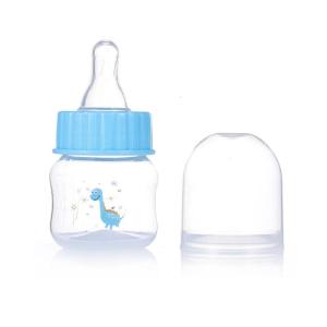 Newborn Bottle Baby PP-Nursing Bottle Liquid Juice Feeding Bottle Grade Infant Mini Size Wide Neck Formula Bottle