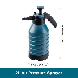 SEAMETAL 2L xe hai công dụng Đầu phun tưới nước ấm đun nước áp lực cao rửa xe bọt lọ tưới nước Hướng dẫn sử dụng máy Máy phun dùng khí nén không khí