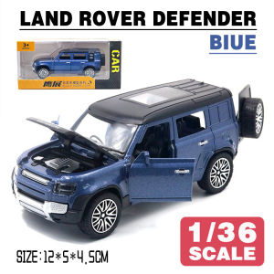 LEO 1:36 Land Rover Defender Toy Car Model Metal Alloy Diecast Car Toys For Kids Childrens Toys for boysCar Truck Vehicle Sound and Light Toy2026 kll