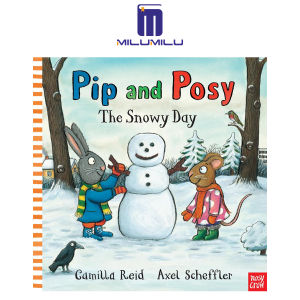 Pip & Posy ภาพหิมะปกอ่อน-ภาพประกอบต้นฉบับหนังสือภาษาอังกฤษ