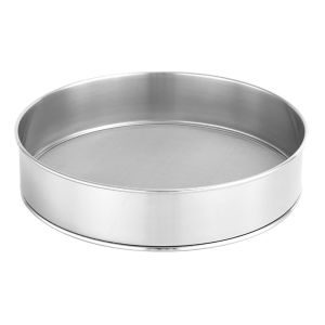 HENLI Round Fine Mesh Cake for Baking Icing Sugar Sifter Kitchen Utensil Kitchen Powder Strainer Flour Sieve Pastry Tool Flour Sifter