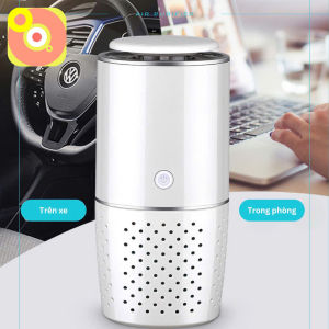 Thiết Bị Thanh Lọc Không Khí DS-002 Lọc Bụi Mịn Khử Mùi Diệt Khuẩn Công Nghệ HEPA & Ion Âm