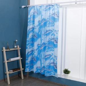 Bathroom Waterproof Shower Curtain 180CM X180cm With Hook