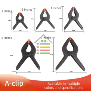 PENJEPIT SPRING CLAMP A PLASTIK MULTIFUNGSI 2 - 9 INCH