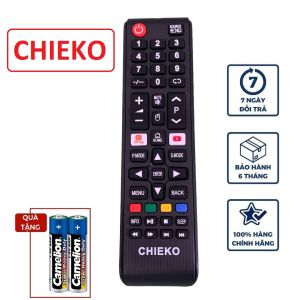 Điều khiển tivi Chieko các dòng Smart/LED/LCD remote chieko tv hàng chính hãng - Hàng mới tặng kèm pin